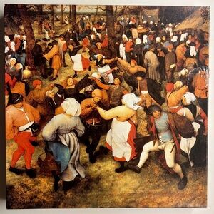 Jigsaw wooden puzzle. The Wedding Dance. 500 🧩 pieces